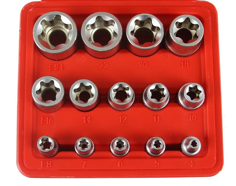 nasadki torx e4-e24 zestaw 14szt zdjęcie 6
