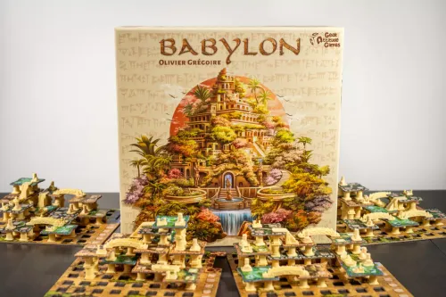 Babilon - strategiczna gra planszowa - budowanie trójwymiarowego ogrodu na Arena.pl