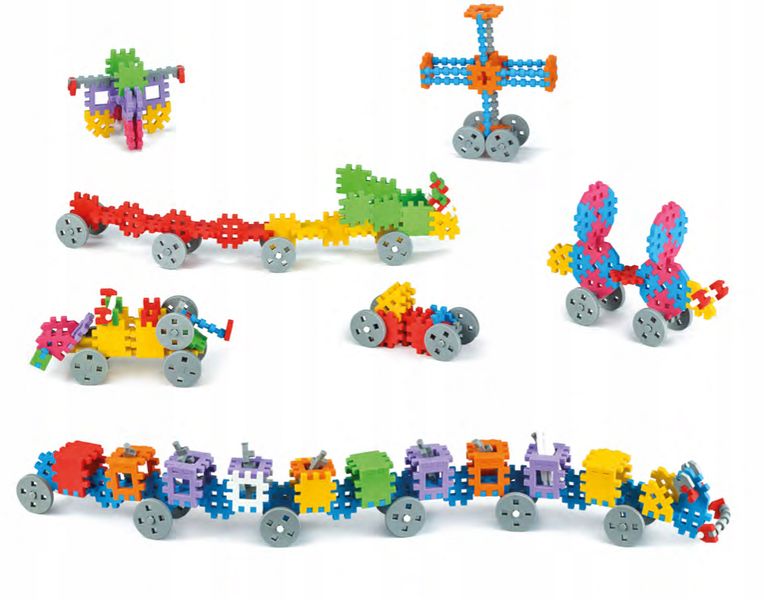 Marioinex Klocki Wafle Mini Konstruktor, 300 szt zdjęcie 2