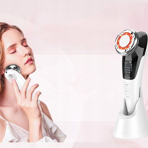 MEZOTERAPIA BEZIGŁOWA MASAŻER EMS TWARZY LIFTING 5w1 URZĄDZENIE DO MASAŻU na Arena.pl