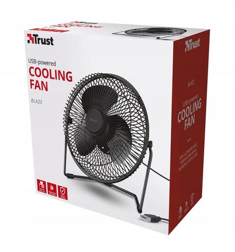 WENTYLATOR BIURKOWY WIATRAK USB STOŁOWY DOM BIURO na Arena.pl