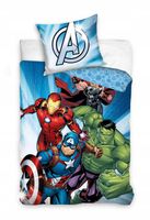 POŚCIEL AVENGERS 160x200 HULK IRON MAN KAPITAN AMERYKA THOR CZARNA PANTERA