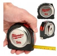 MILWAUKEE MIARA ZWIAJANA TAŚMA MIERNICZA MIARKA METR Z BLOKADĄ 5m