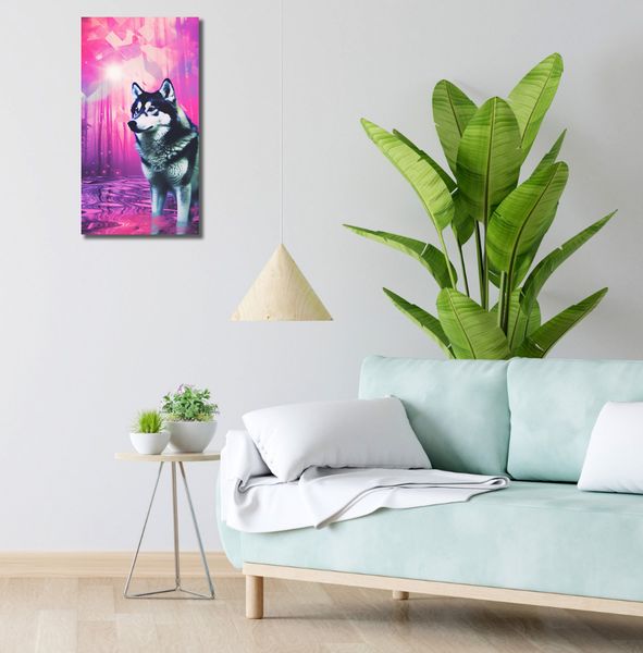 Obraz 30x60cm Wilczy Duch zdjęcie 2