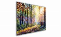 OBRAZ NA SZKLE PROSTOKĄTNY 90x60cm 086 Promienie słońca