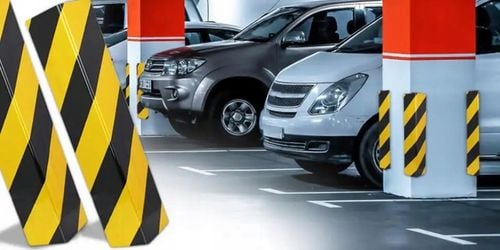 NAROŻNIK ODBOJNIK OCHRONNY na ścianę garażu parking mata 50x20x1,5 na Arena.pl