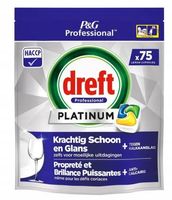 Dreft kapsułki do zmywarki Platinum Professional LEMON CYTRYNOWE 75 szt