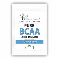 BCAA AMINO INSTANT 2:1:1 500 g MOCNE CZYSTE AMINOKWASY