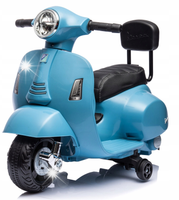 Motorek elektryczny SUN BABY Scooter Vespa Niebieski