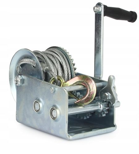 WYCIĄGARKA WCIĄGARKA RĘCZNA LINOWA KORBOWA 1136kg na Arena.pl