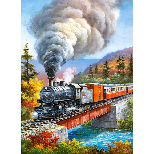 PUZZLE 200 TRAIN CROSSING na Arena.pl