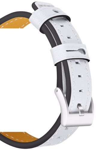 Pasek Skórzany / FITBIT VERSA / BIAŁY na Arena.pl