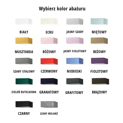 Geometryczny plafon do salonu ALBA na Arena.pl