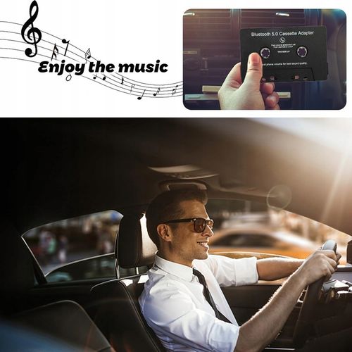 kaseta bluetooth 5.0 do radia adapter transmiter RADIA na Arena.pl