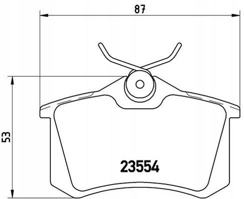 TARCZA HAM TYL 255X12 P BREMBO na Arena.pl