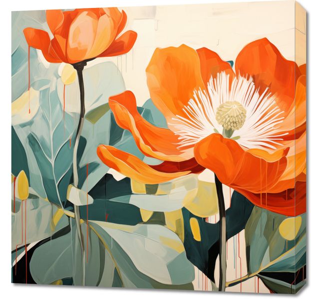 Obraz 70x70cm Żywa Pejzażystyka zdjęcie 1