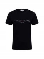 Tommy Hilfiger T-Shirt Logo WW0WW40276 Czarny r.XXL