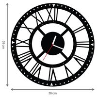 ZEGAR ŚCIENNY RETRO 38cm M 119.10