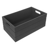 Skrzynka Drewniana do Przechowywania Na Kosmetyki Artykuły Biurowe 26x16x11