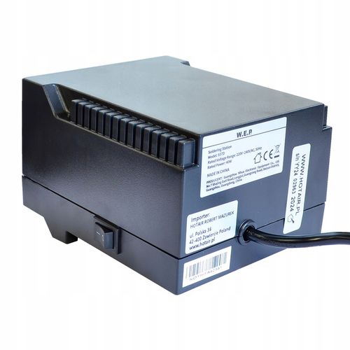 Stacja lutownicza grotowa kolbowa WEP 937D 60W chwytak smd od HOTAIR na Arena.pl