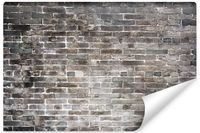 Fototapeta Do Jadalni Stara Szara CEGŁA Abstrakcja Mural 90cm x 60cm