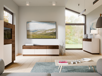 Meblościanka Piaskowy Beż + Orzech Okapi Zestaw Mebli Do Salonu I KORTIS LP