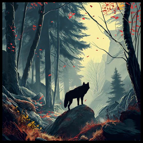 Plakat 60x60cm Leśne Echa na Arena.pl