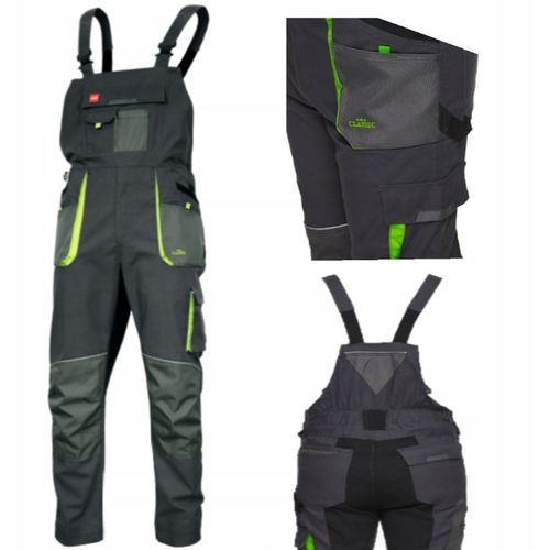 SPODNIE ROBOCZE OGRODNICZKI MĘSKIE ELASTYCZNE WZMACNIANE STRETCH na Arena.pl