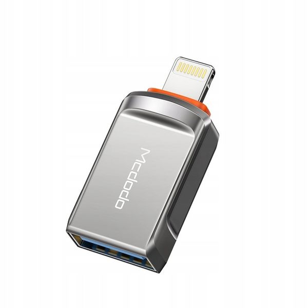 MCDODO ADAPTER PRZEJŚCIÓWKA USB-A 3.0 DO LIGHTNING IPHONE IPAD 3A OTG zdjęcie 3