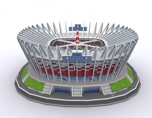 Puzzle 105 Elementów 3D Stadion Pge Narodowy na Arena.pl