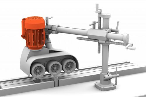 Posuw mechaniczny 3 rolkowy Maggi czołg 0,75kW 8 prędkości podawania statyw na Arena.pl