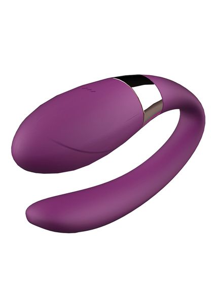 Stymulator-V-Vibe Purple USB 7 Function / Remote Control zdjęcie 2
