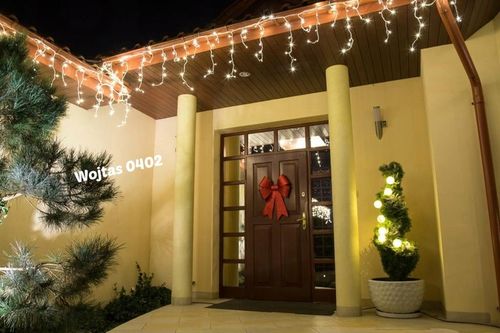 SOPLE 300 LED 11M ZEWNĘTRZNE LAMPKI KURTYNA +FLASH na Arena.pl