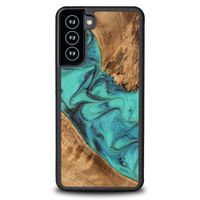 etui bewood unique na samsung galaxy s21 fe - turquoise