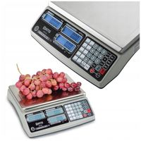 ELEKTRONICZNA WAGA SKLEPOWA LICZĄCA SZTUKI Z LEGALIZACJĄ DO 15kg 2g