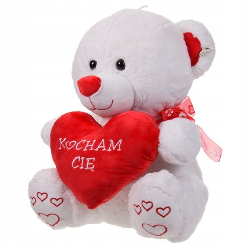 miś białt 50 cm 159311 na Arena.pl