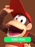 Nintendo Switch Doładowanie eShop 500 ZŁ PLN POLSKA | Automat 24/7