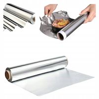 Folia aluminiowa spożywcza do grill gastronomiczna szer 29cm dług 60m gruba