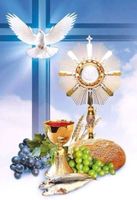 Opłatek na Tort Pierwsza Komunia Święta Komunijny Biblia Hostia Format A4