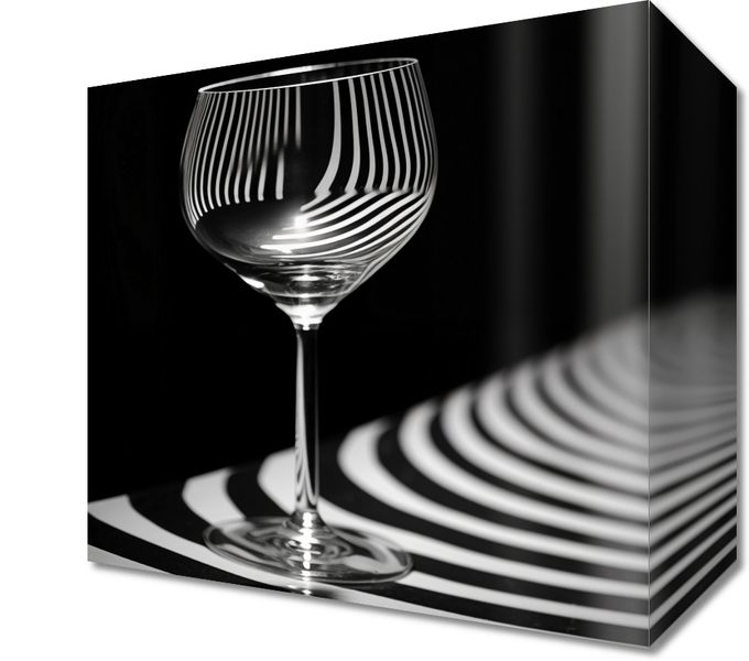 Obraz 20x20cm Refleksje nad Szkłem zdjęcie 1