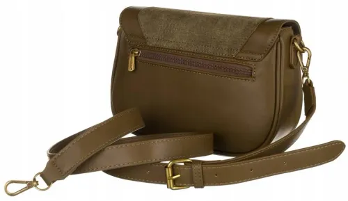 torba z eko skóry david jones  ciemny zielony na Arena.pl