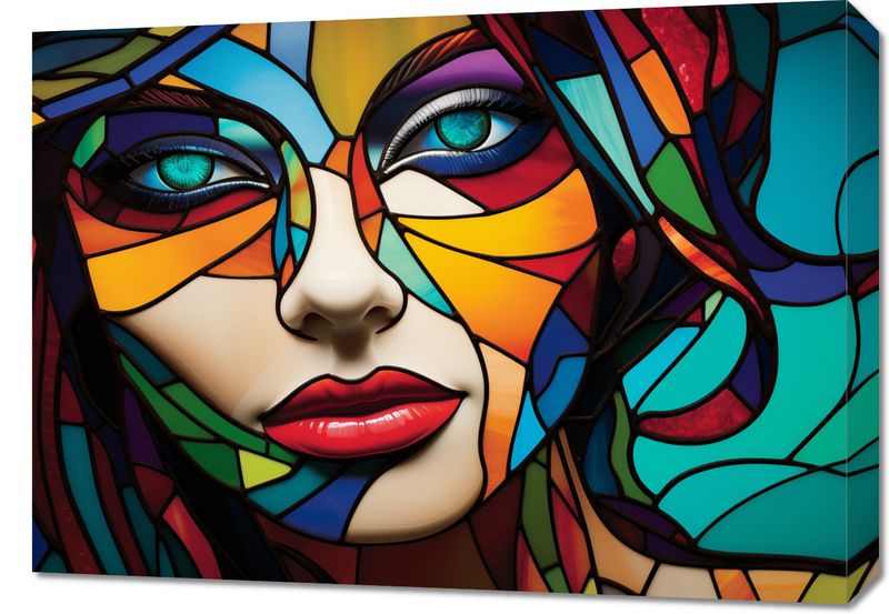 Obraz 70x50cm Spójrz Mi W Oczy zdjęcie 1