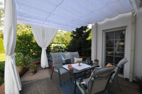 ROLETA RZYMSKA PRZECIWSŁONECZNA WODOSZCZELNA ROZSUWANA ZWIJANA BIAŁA 3X5 na Arena.pl