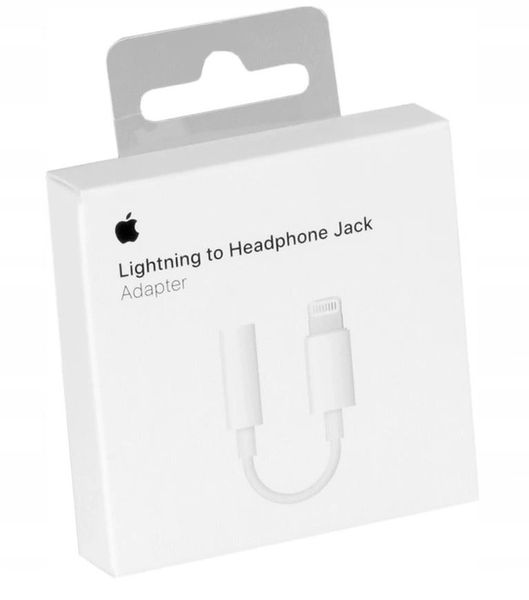 ORYG PRZEJŚCIÓWKA LIGHTNING JACK 3.5MM IPHONE zdjęcie 4