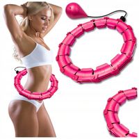 Hula Hop z Obciążeniem Wypustkami odchudzające 50CM Średnica 30 Elementów