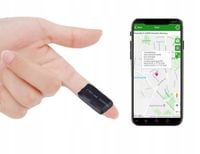 NAJMNIEJSZY LOKALIZATOR GPS MINI PODSŁUCH DYKTAFON 400mAh BEZ ABONAMENTU