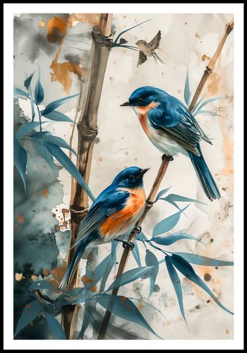 Plakat 67,5x100cm Trzy Ptaki na Arena.pl