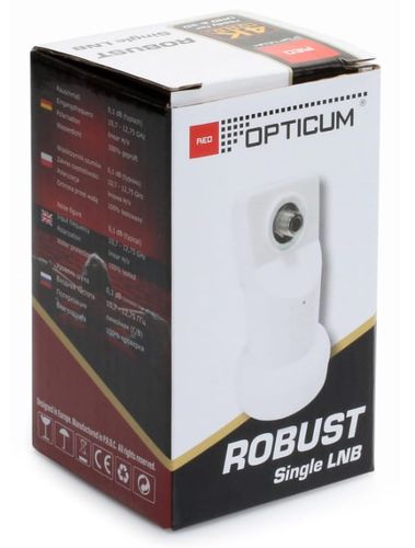 Konwerter do anteny satelitarnej Single Opticum Red Robust na Arena.pl