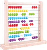 Liczydło drewniane 30 cm - liczy do 10 Miliardów ładne kolory