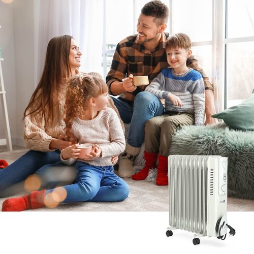 Grzejnik olejowy CALEN 2500W z regulacją mocy 11 żeberek na Arena.pl